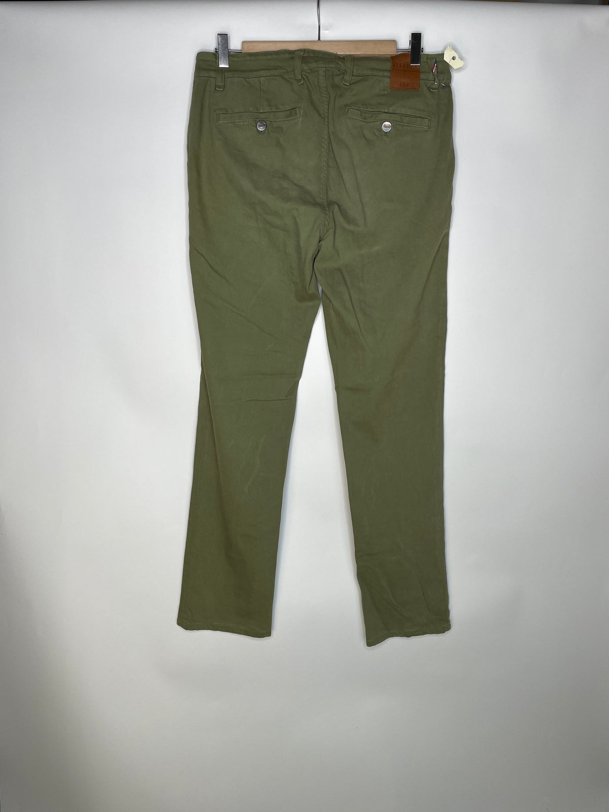 Chino homme ajusté Vert Kaki - Ernest