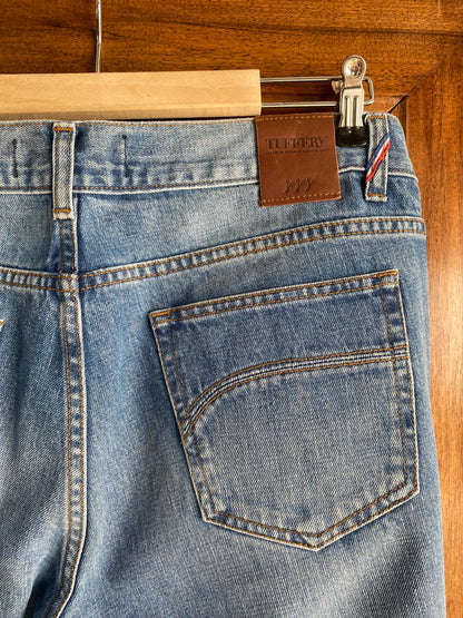 Jean homme droit ajusté clair