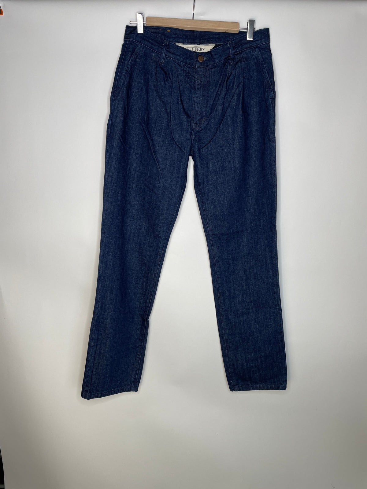 Pantalon homme plissé ajusté brut - Achille