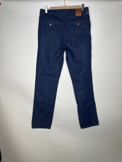 Pantalon homme plissé ajusté brut - Achille