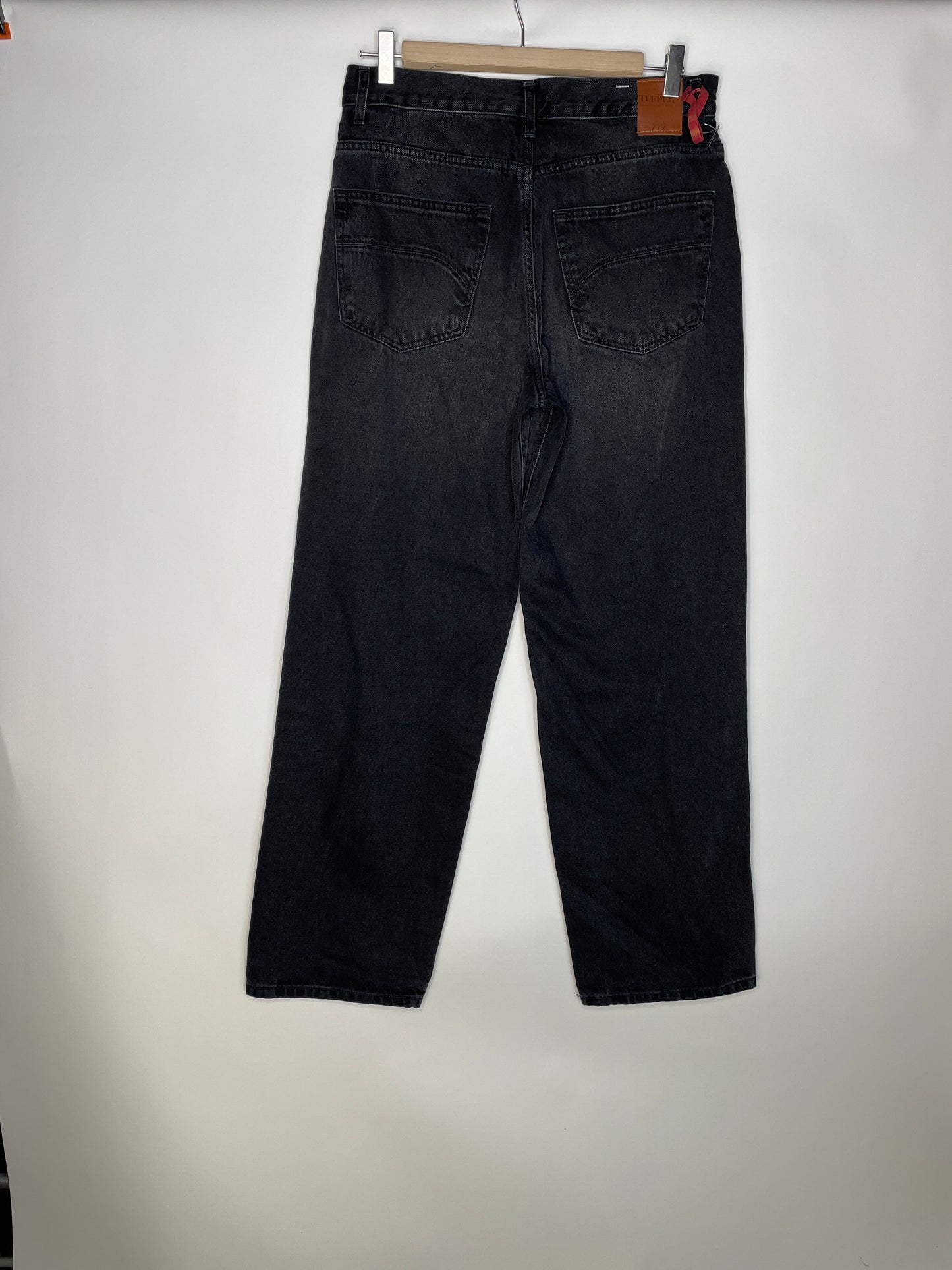 Jean femme baggy Noir Délavé - Gaspard