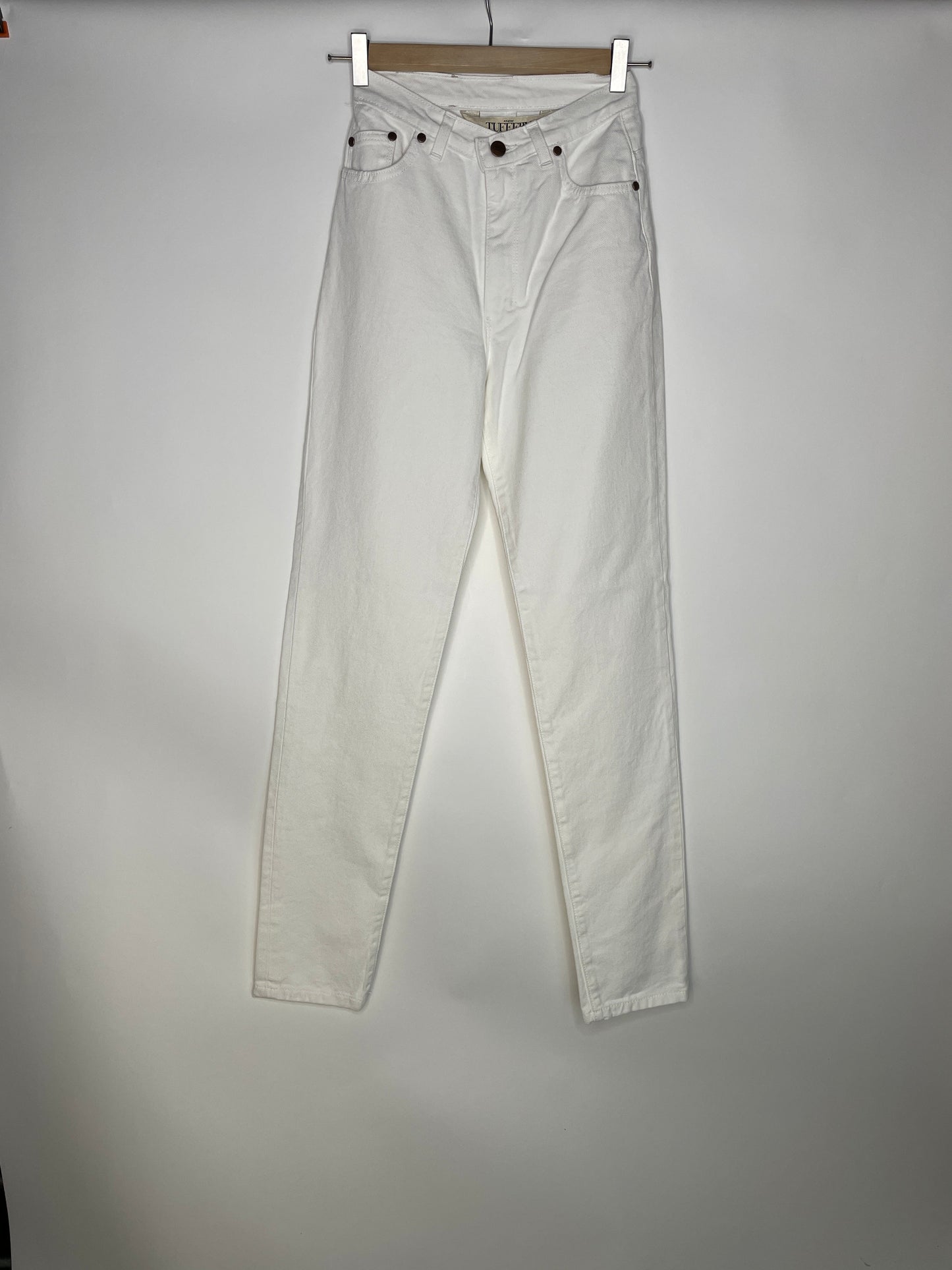 Jean mom taille haute blanc - Marthe