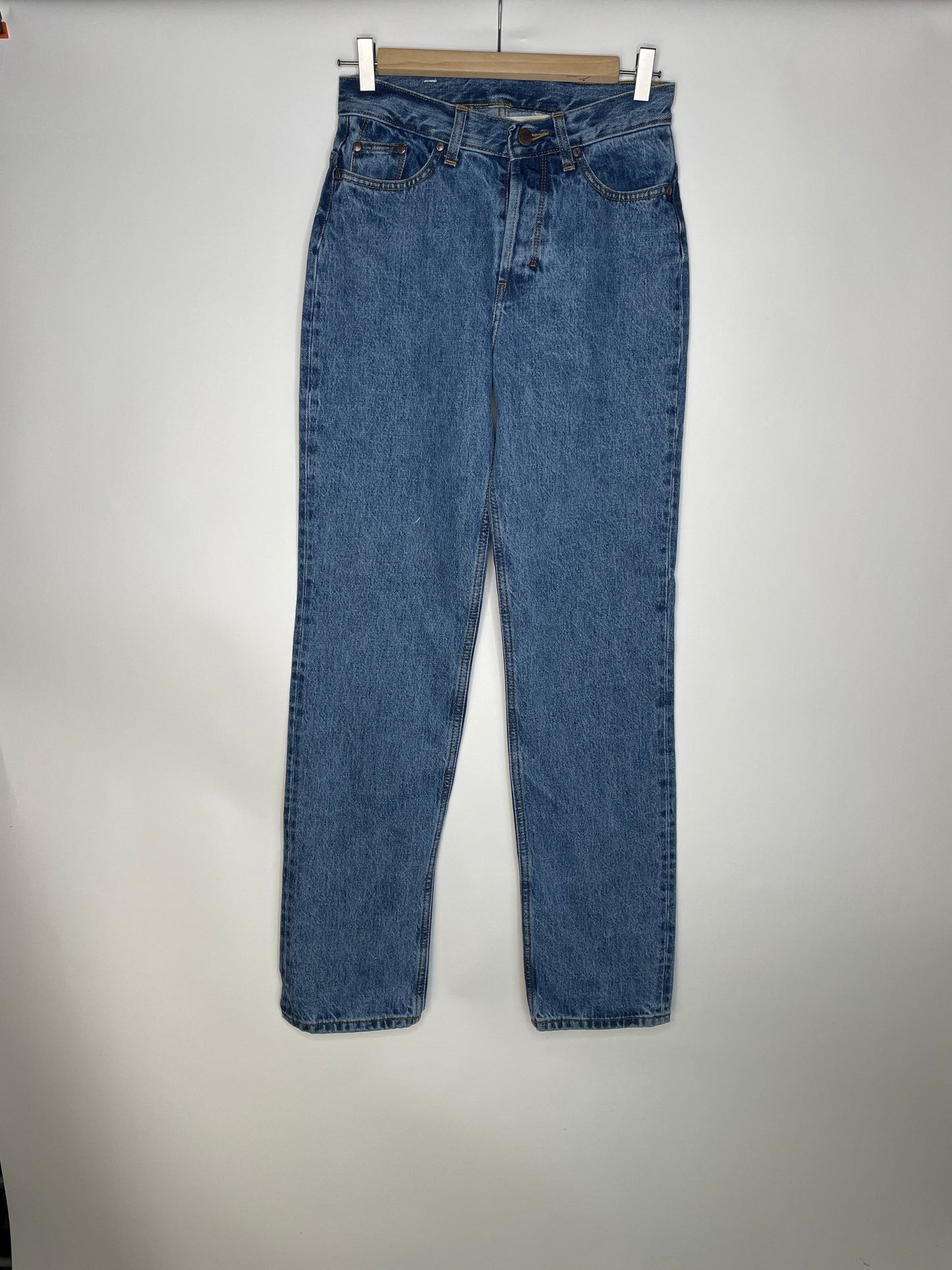 Jean droit taille haute clair – Apolline