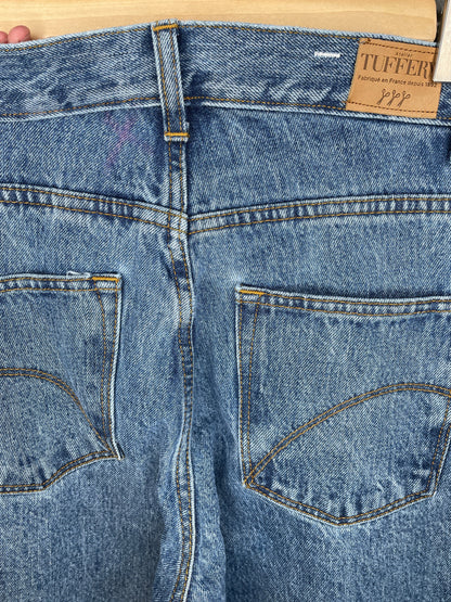 Jean droit taille haute clair – Apolline
