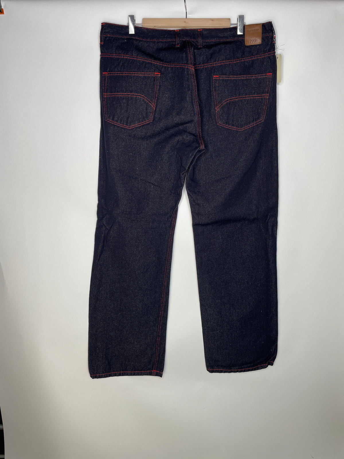 Jean unisexe large taille haute chanvre – Désiré