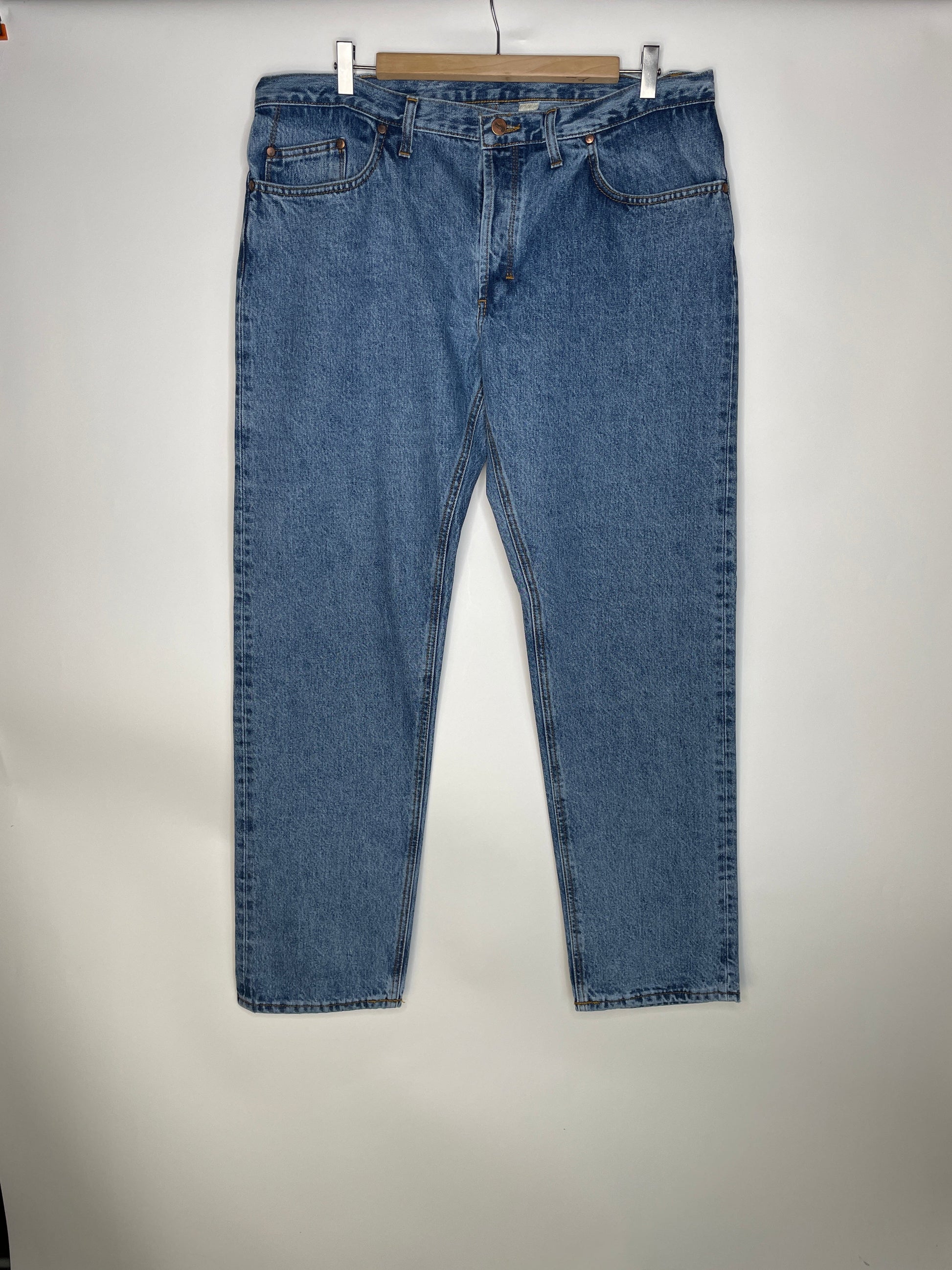 Jean droit taille haute clair – Apolline