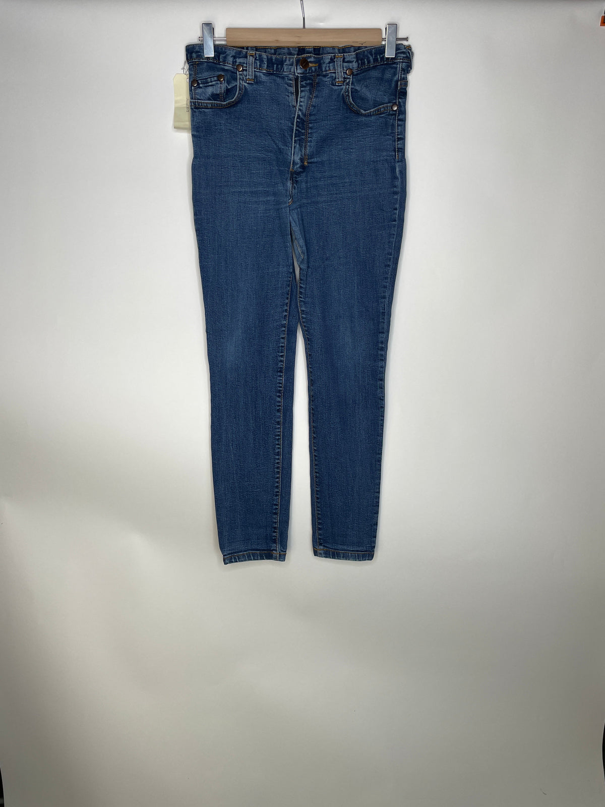 Jean slim taille haute Coton Bio - Marianne