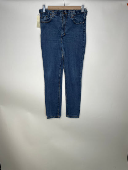 Jean slim taille haute Coton Bio - Marianne