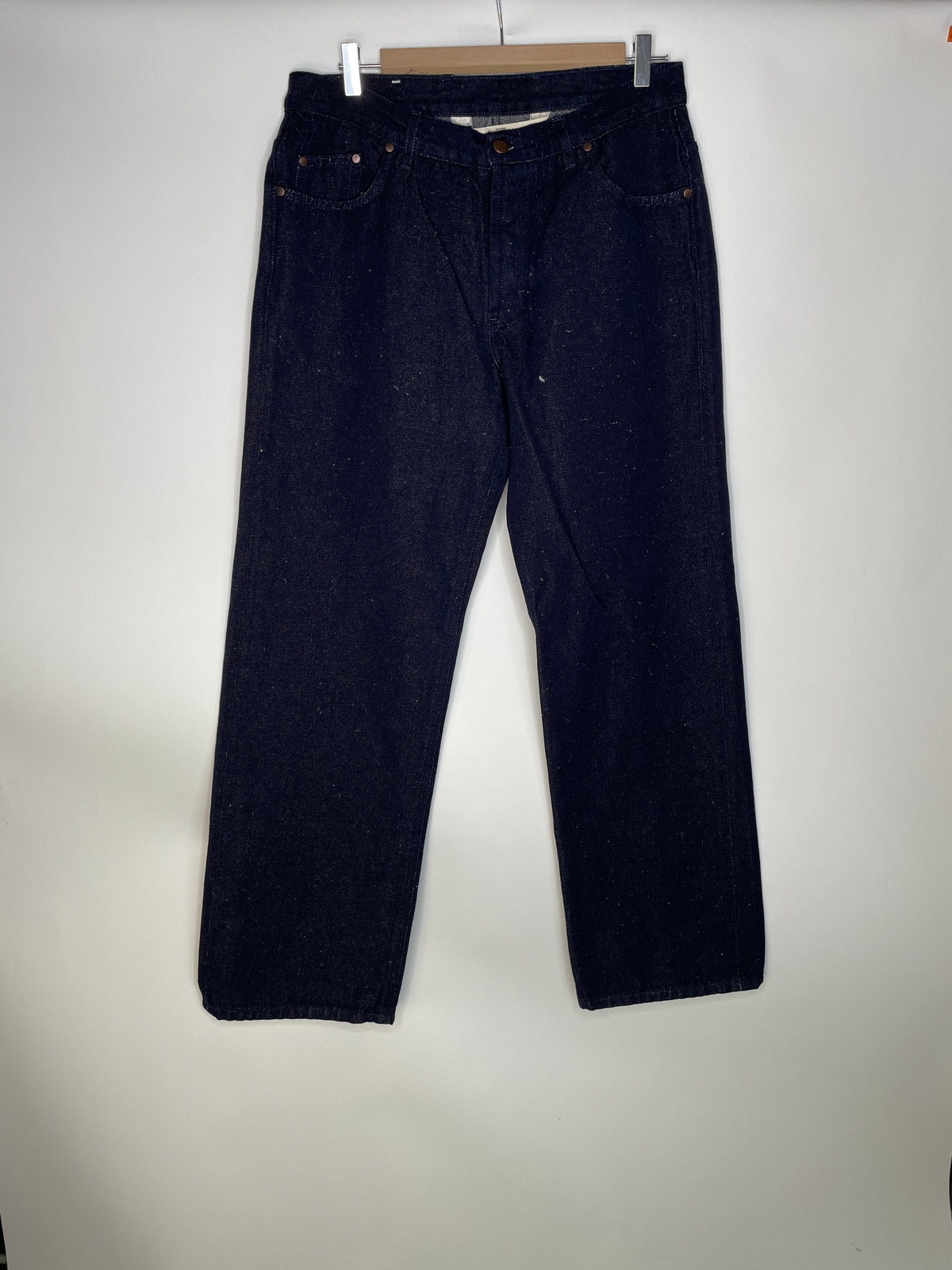 Jean unisexe large taille haute chanvre – Désiré