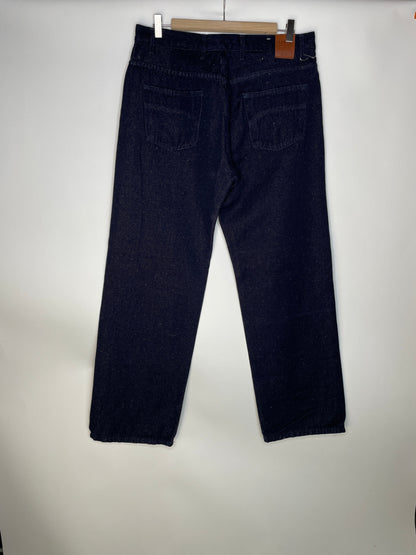 Jean unisexe large taille haute chanvre – Désiré