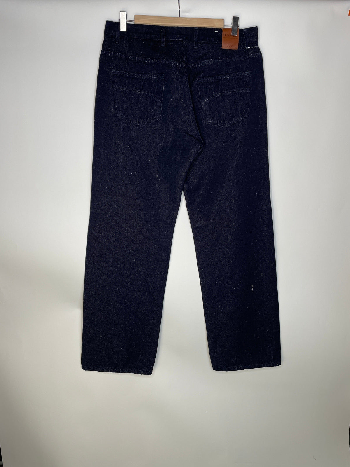 Jean unisexe large taille haute chanvre – Désiré