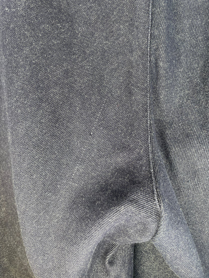 Pantalon femme large taille haute en laine mérinos française - Gabi