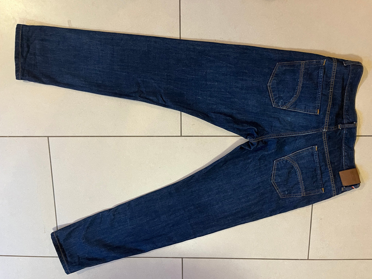 Jean droit ajusté Brut Bio - Alphonse