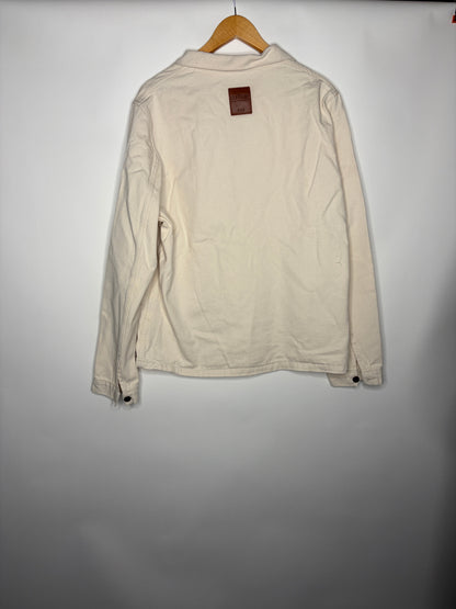 Veste unisexe en jean Écru - Méjean