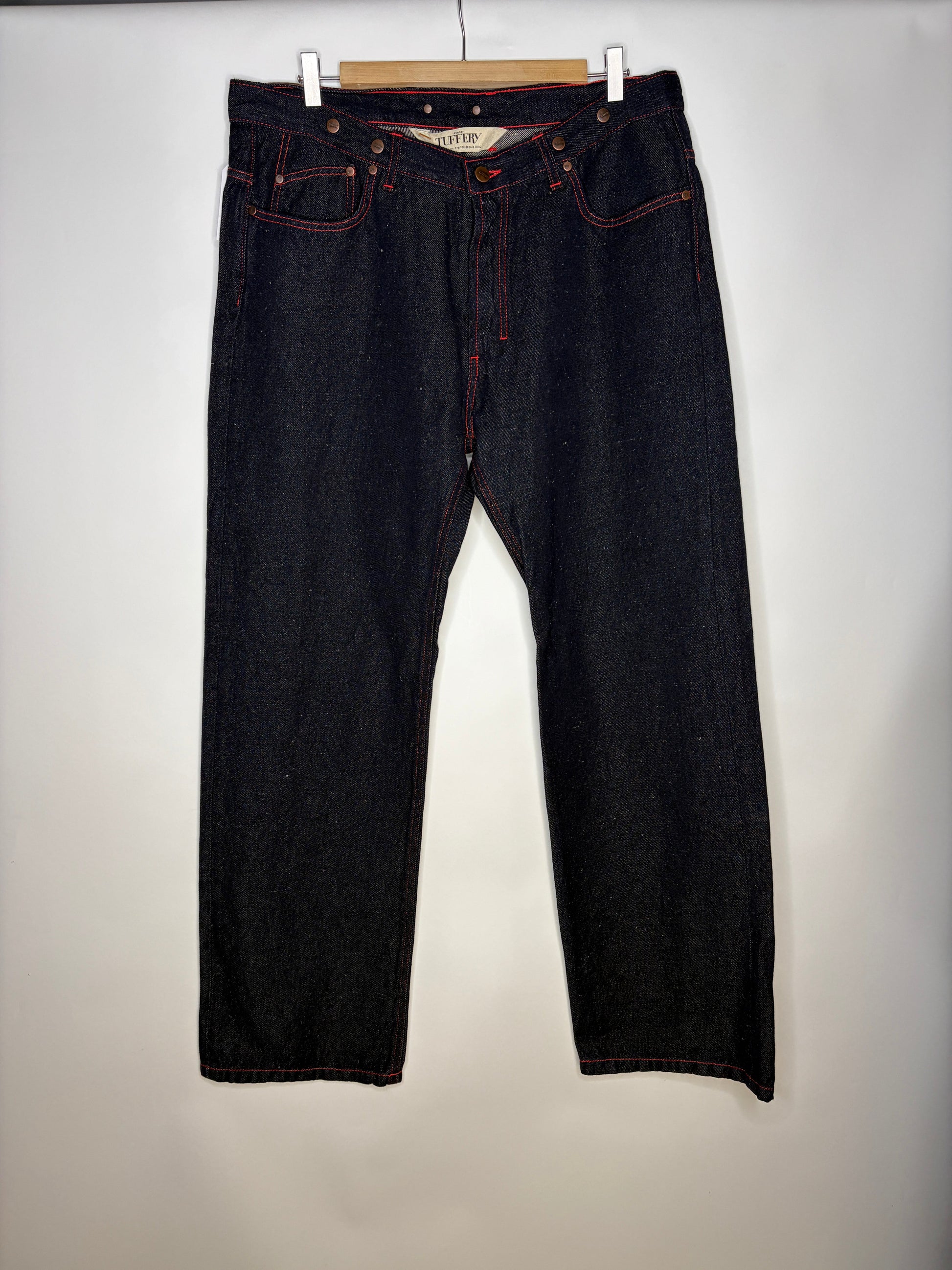 Jean large taille haute Chanvre - Désiré
