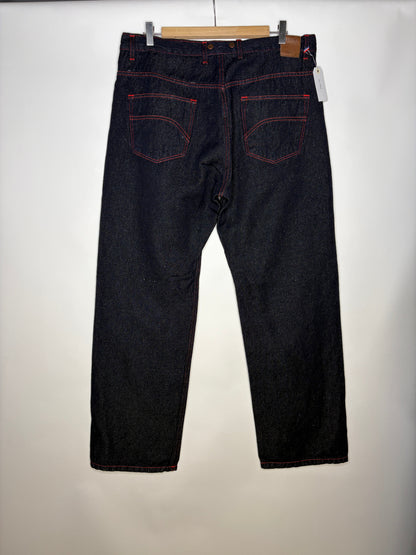 Jean large taille haute Chanvre - Désiré