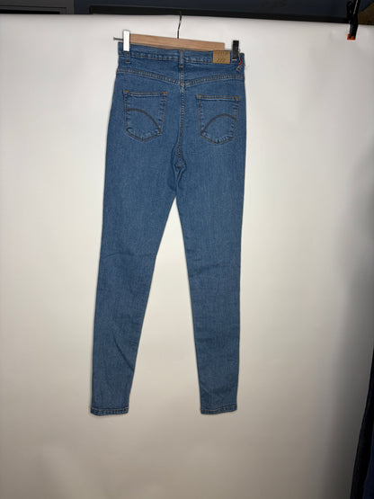 Jean slim taille haute Coton Bio - Marianne