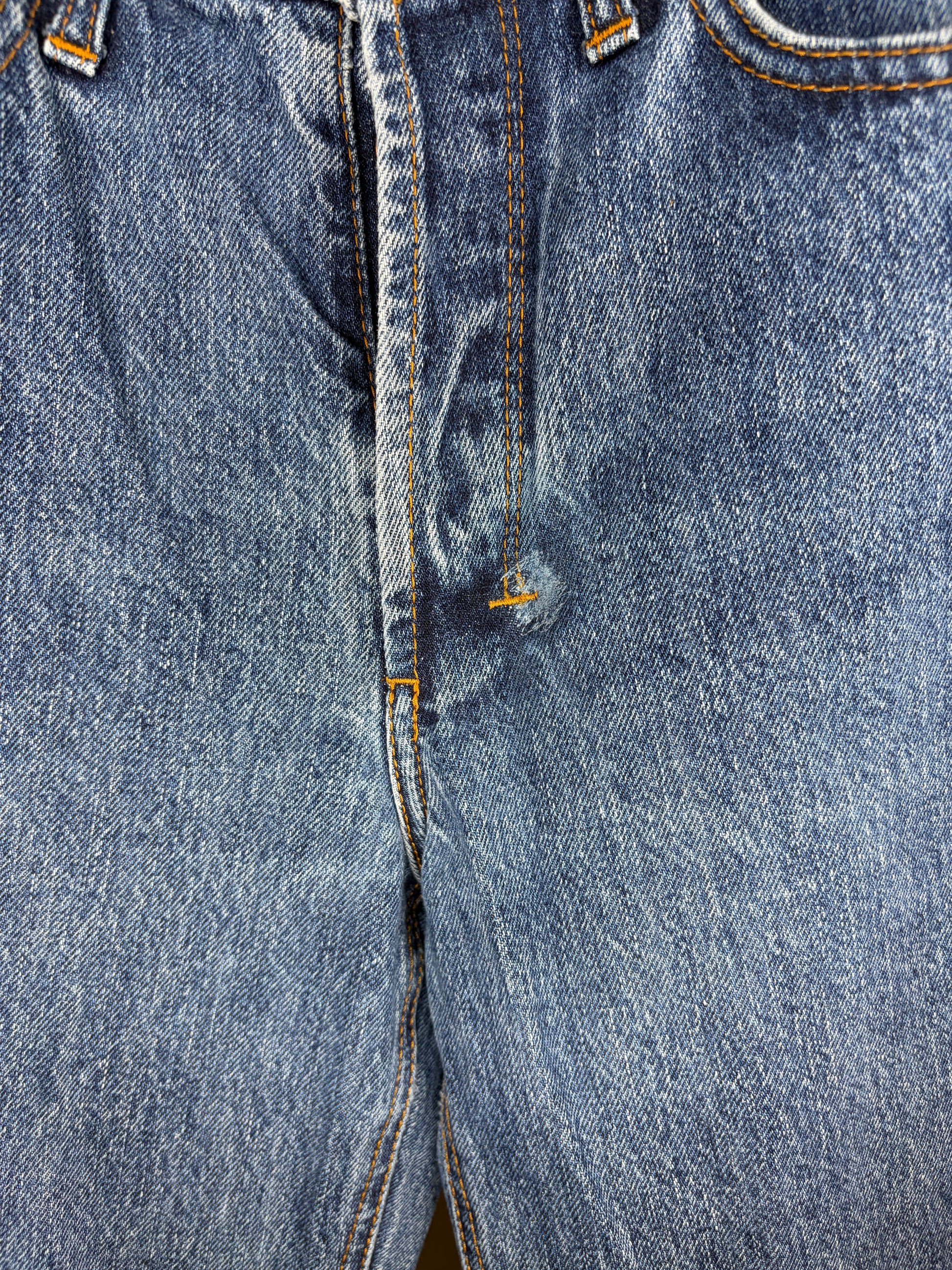 Jean droit taille haute laine – SAINT JAMES x Atelier TUFFERY – Apolline