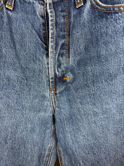 Jean droit taille haute laine – SAINT JAMES x Atelier TUFFERY – Apolline