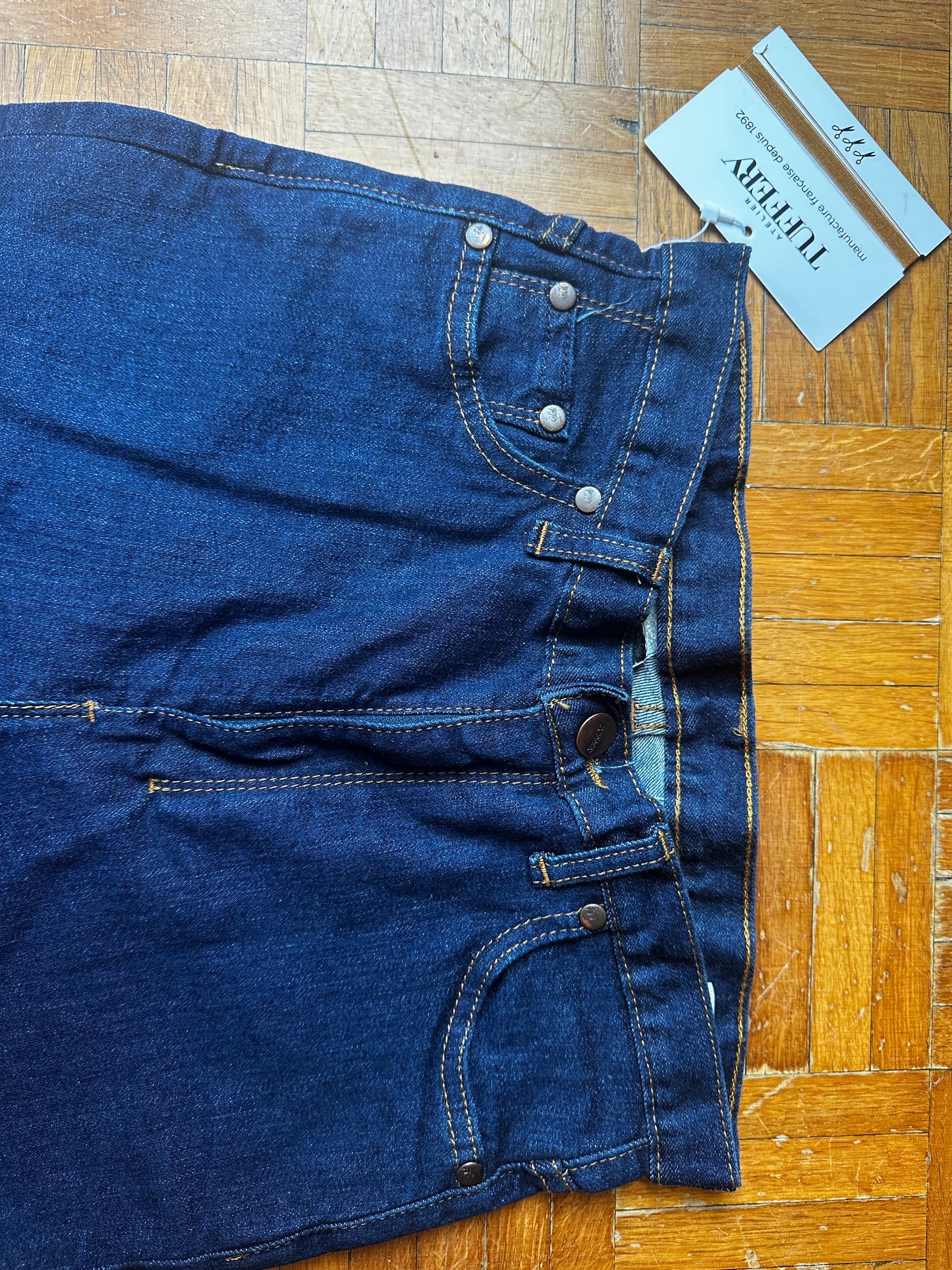 Jean slim taille haute Coton Bio - Marianne