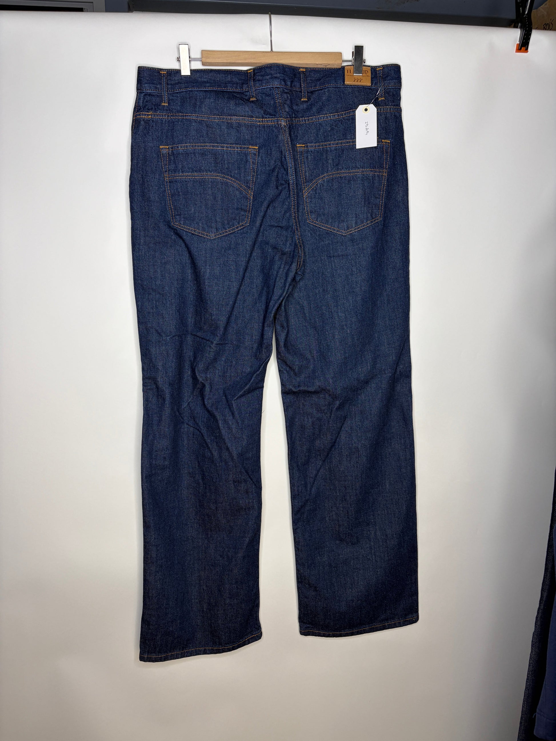 Jean femme large taille haute brut - Désiré