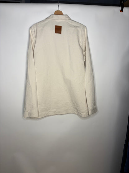 Veste unisexe en jean Écru - Méjean
