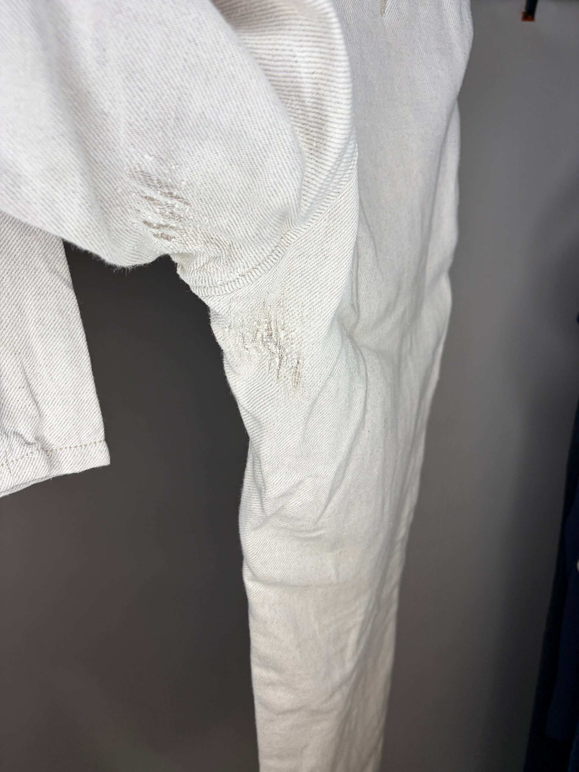 Chino homme droit ajusté Chanvre Naturel - Ernest