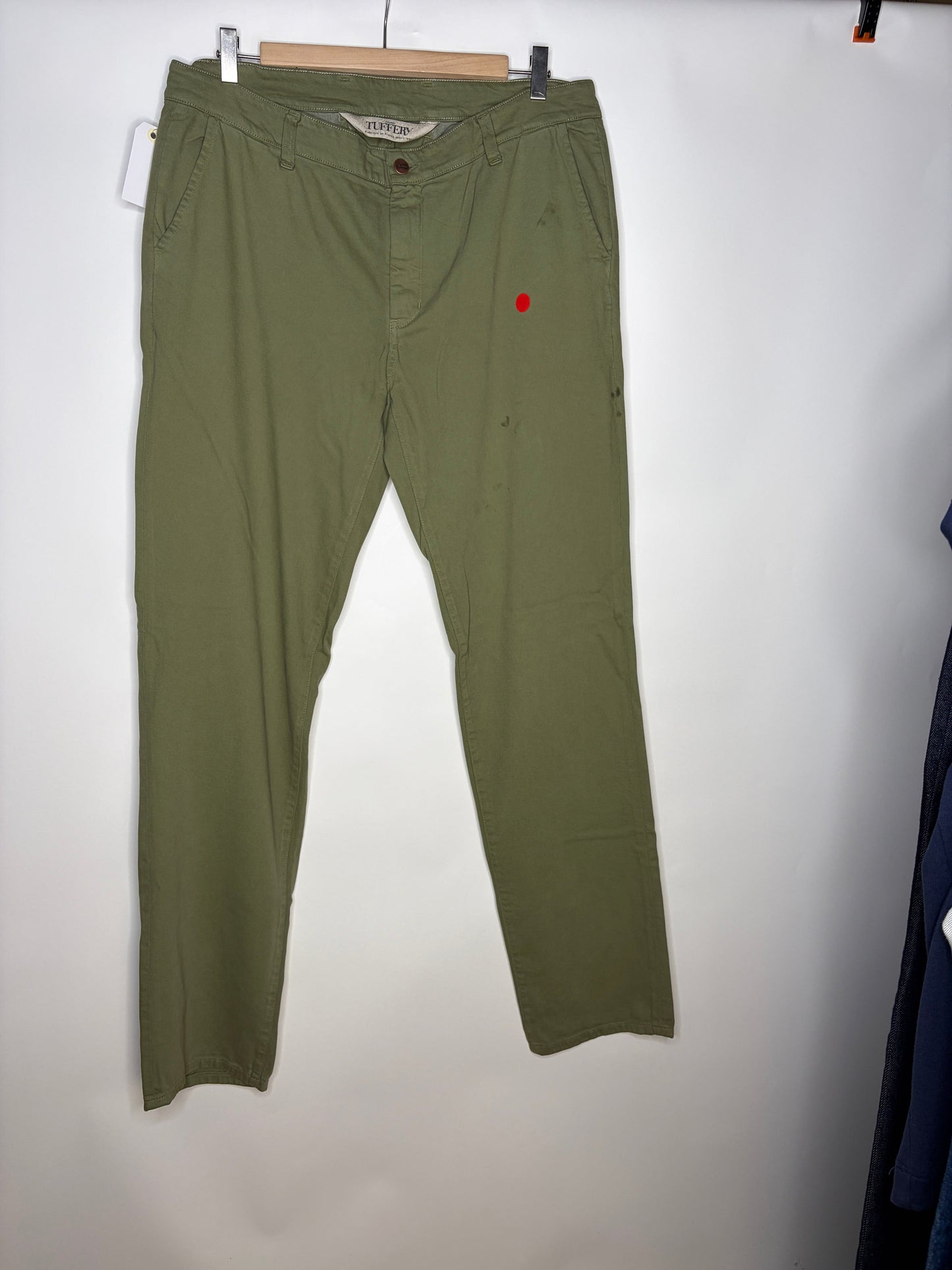 Chino homme ajusté Vert Kaki - Ernest