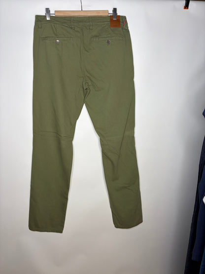 Chino homme ajusté Vert Kaki - Ernest