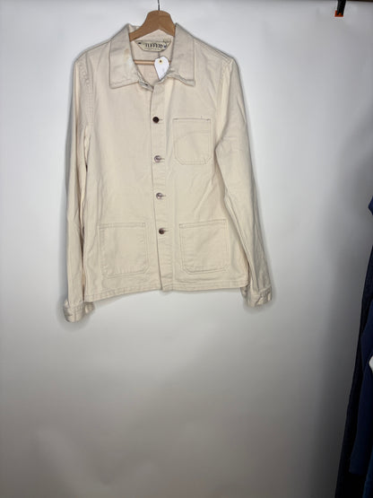 Veste unisexe en jean Écru - Méjean