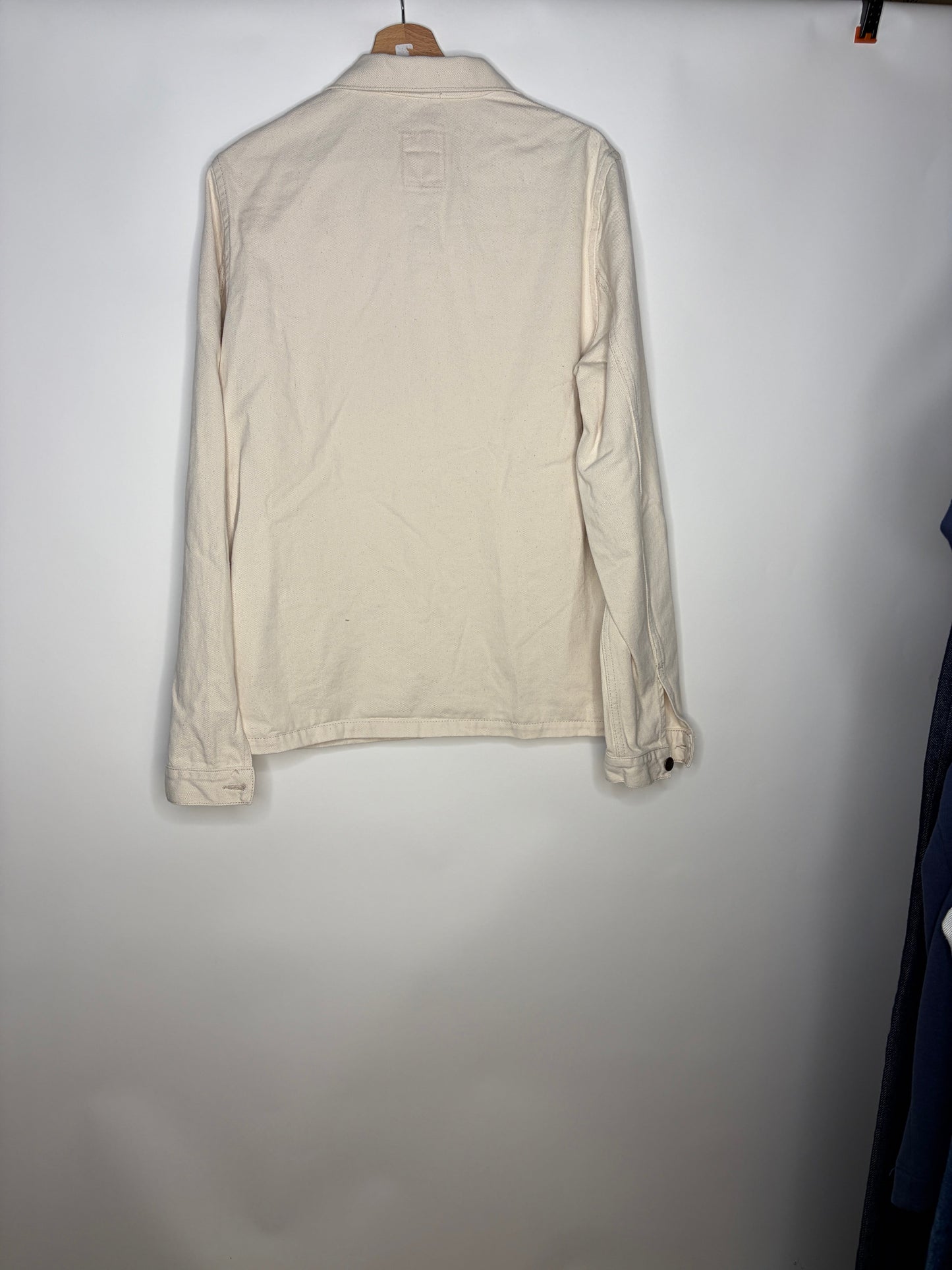 Veste unisexe en jean Écru - Méjean