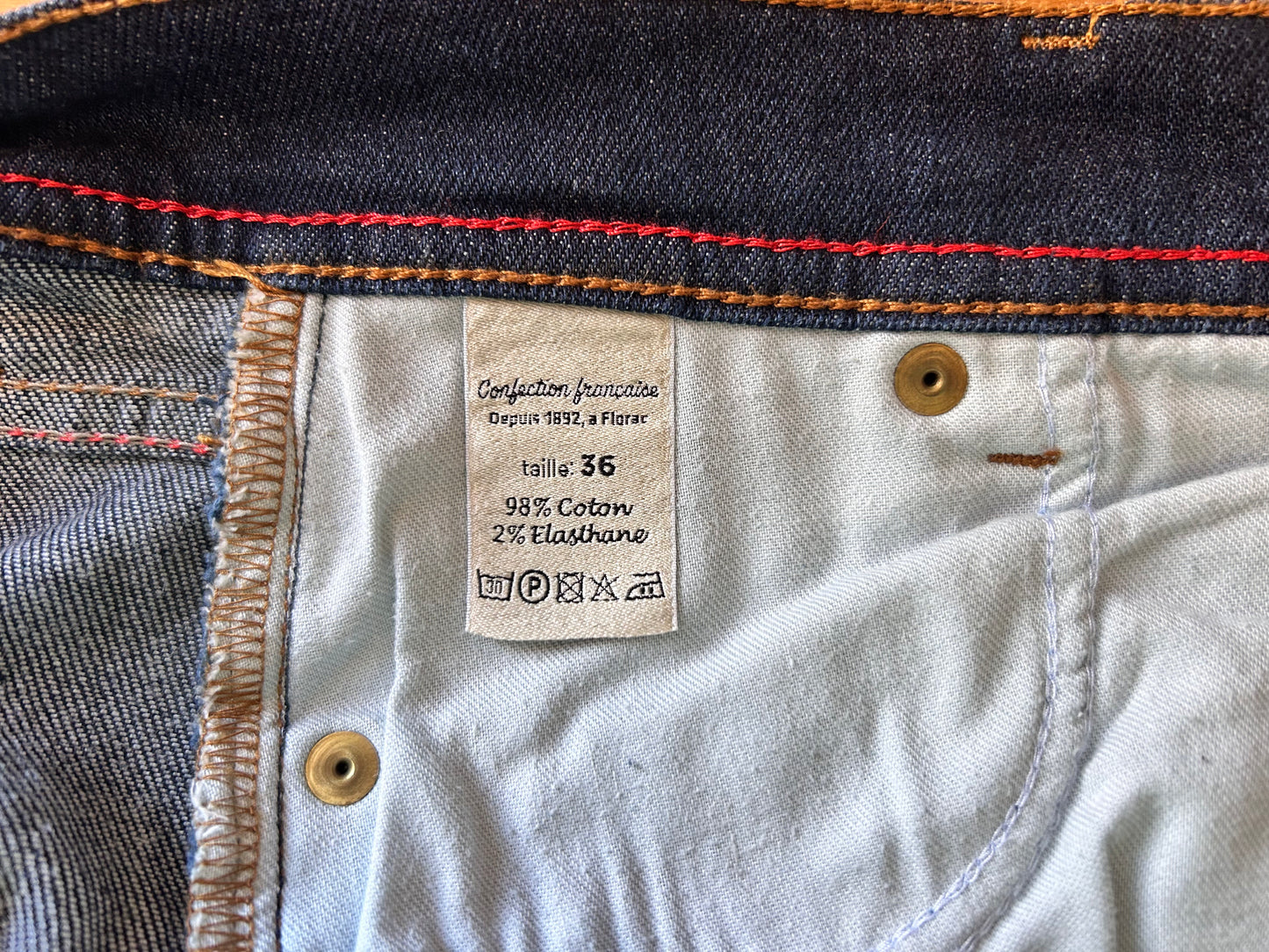 Jean slim taille standard Brut - Mathilde