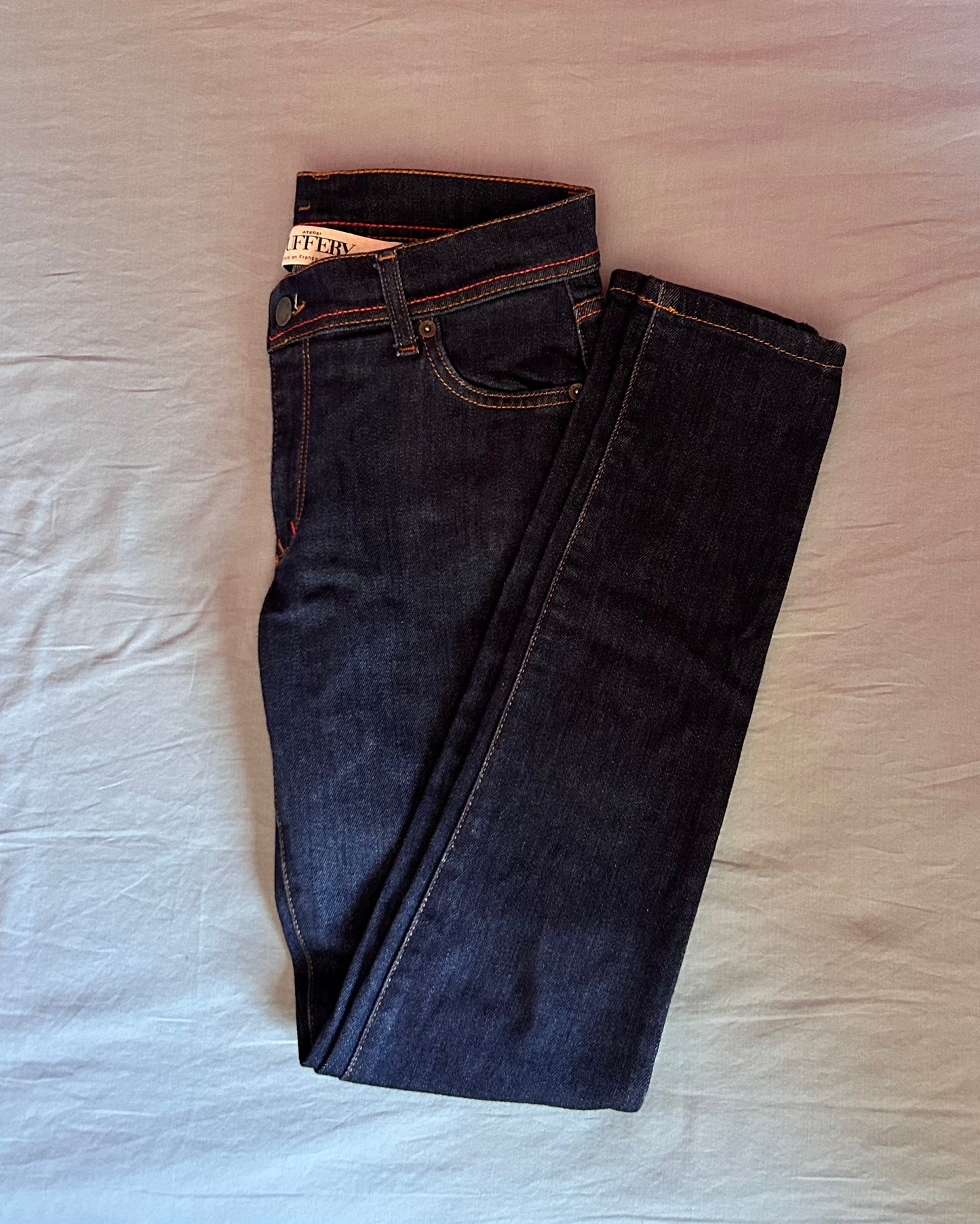 Jean slim taille standard Brut - Mathilde