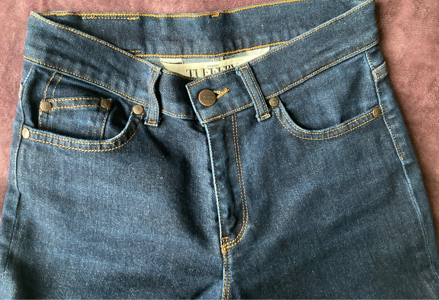 Jean droit ajusté Brut - Augusta