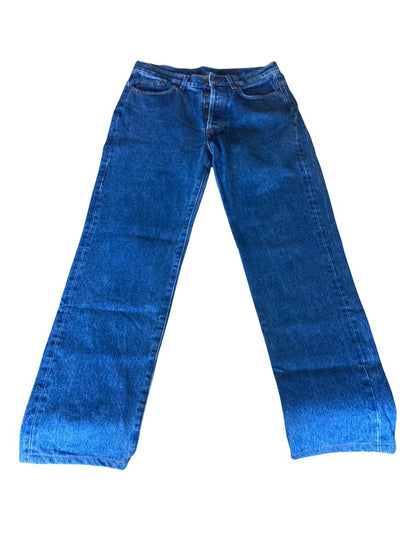 Jean homme droit taille haute Stonewashed - Célestin