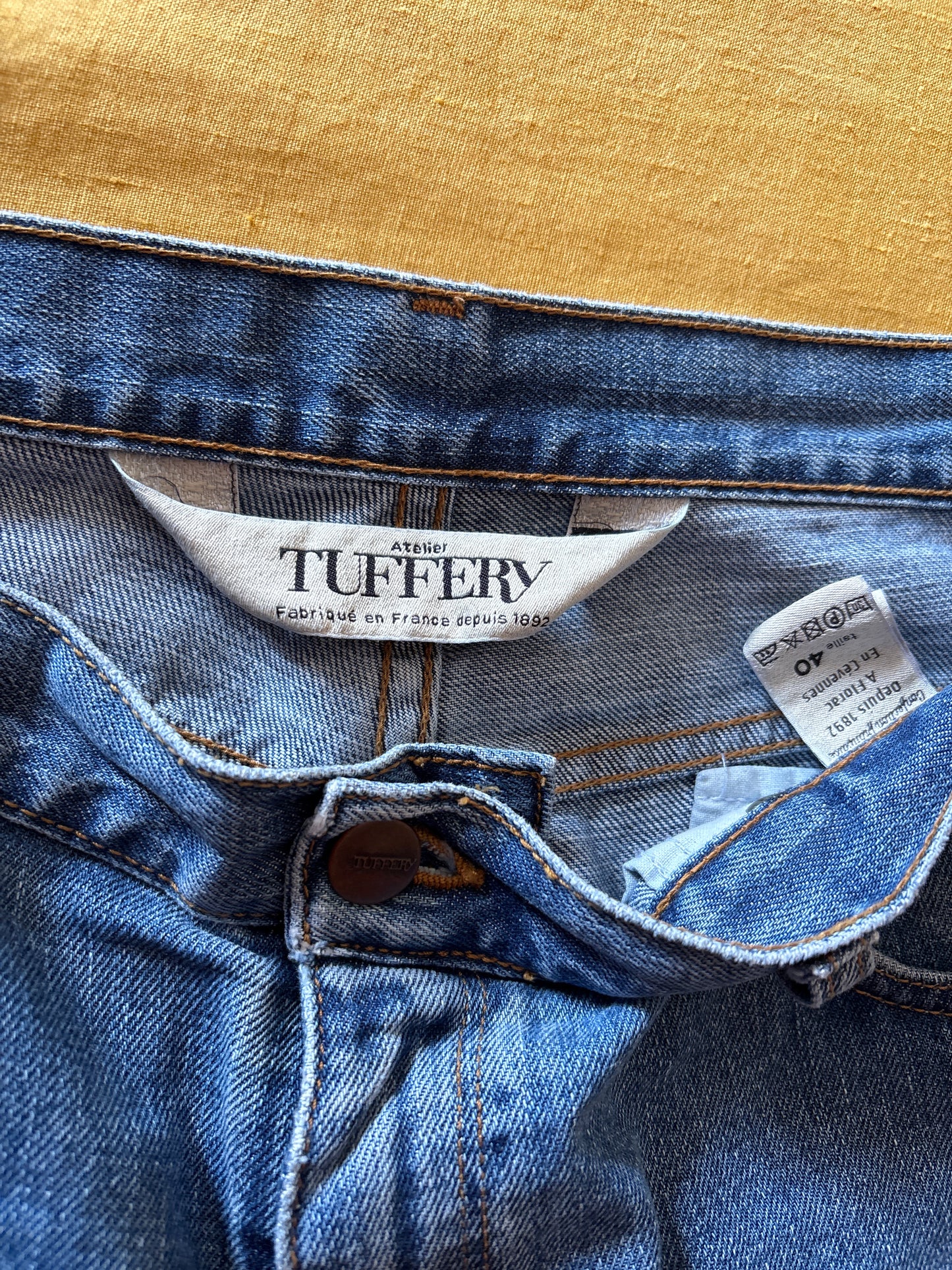 Jean mom taille haute Clair - Marthe