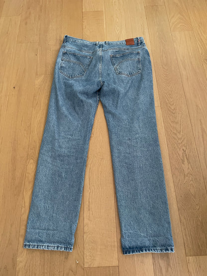 Jean droit taille haute clair - Célestin