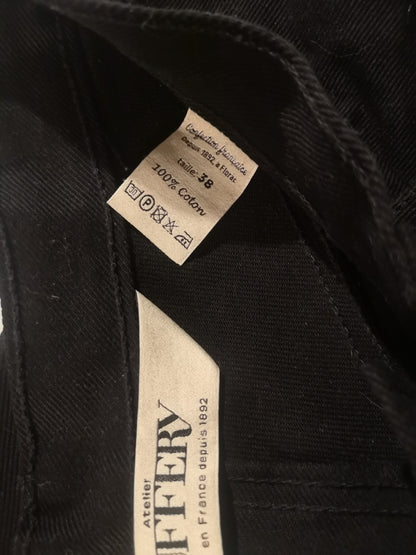 Jean slim Taille Haute Noir – Marianne