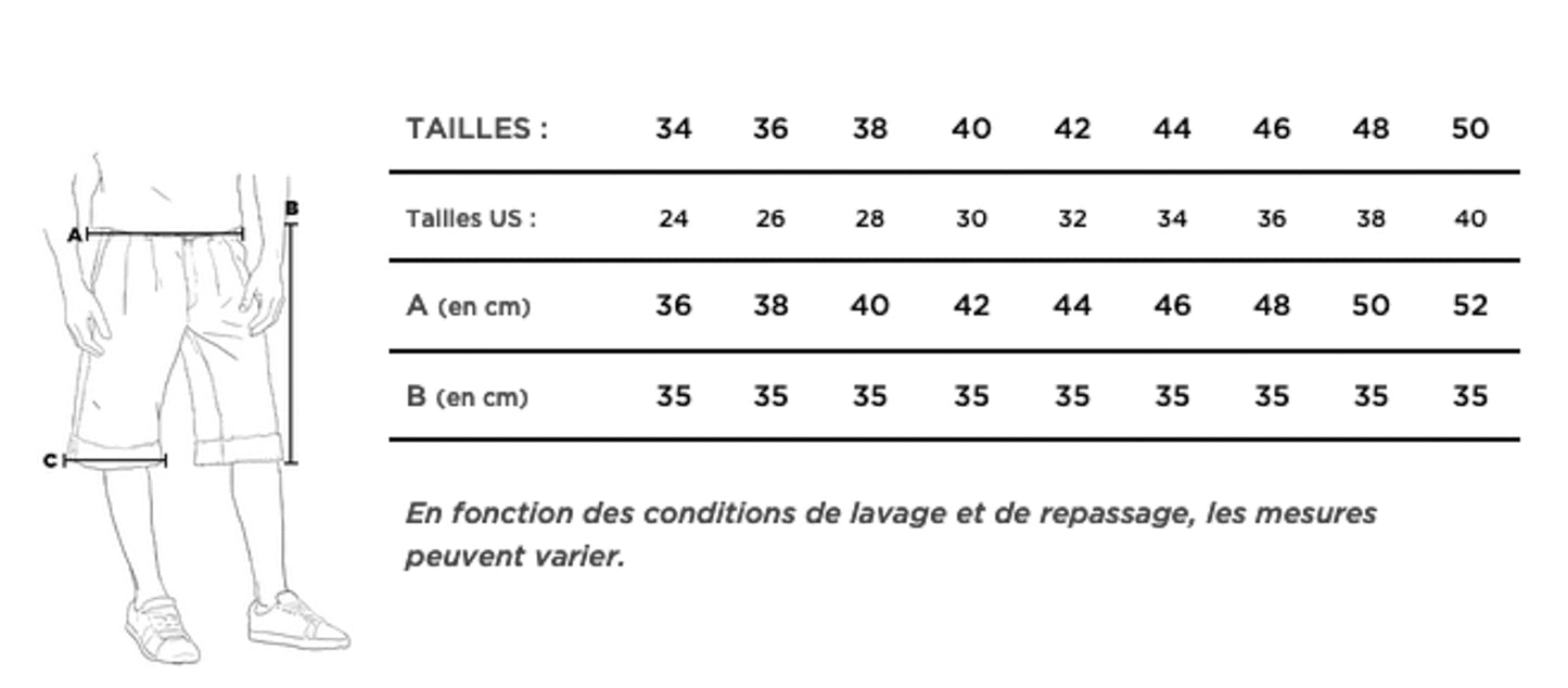 Short unisexe en jean Lin Français - Antoni