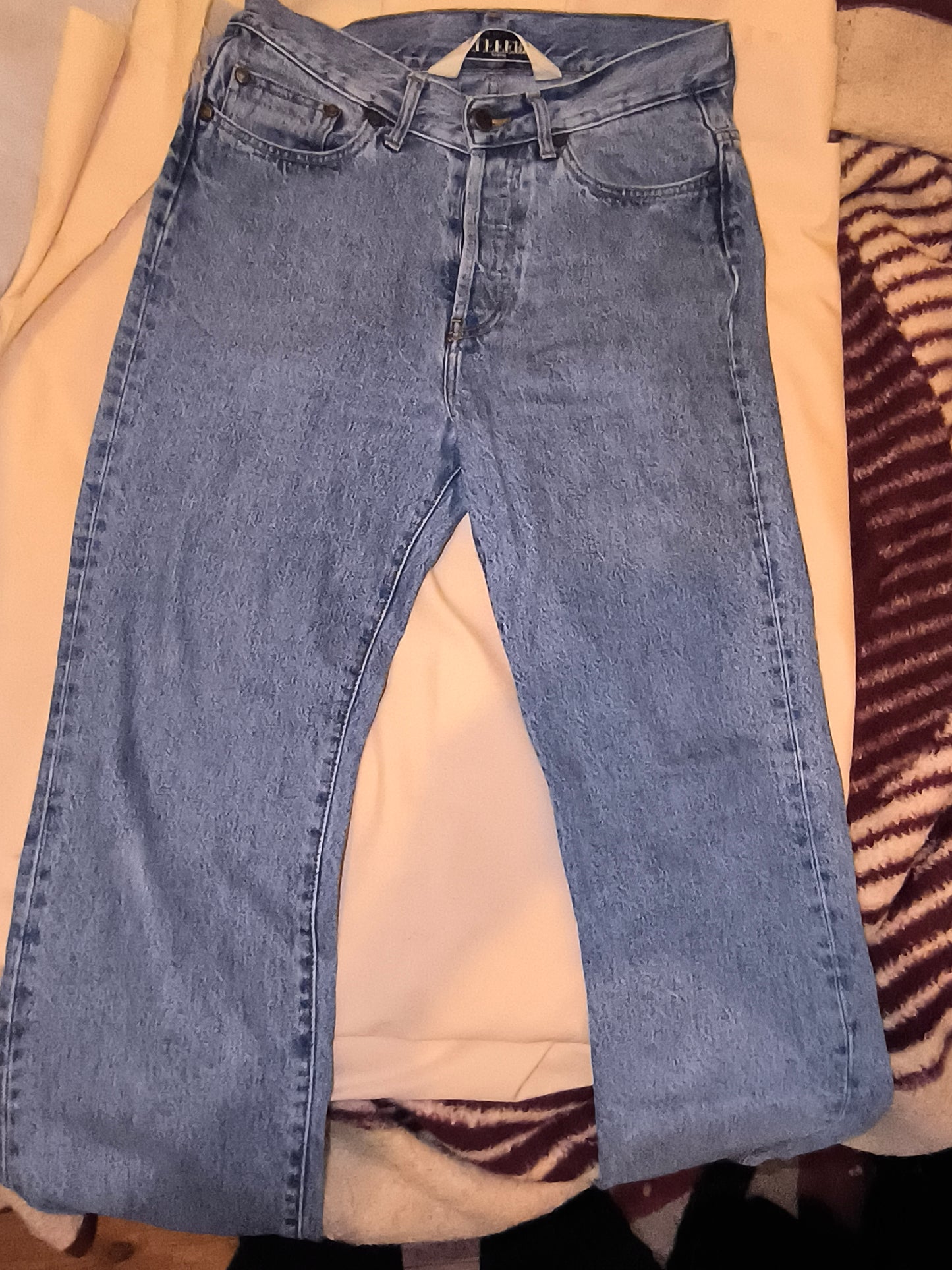 Jean droit taille haute clair - Célestin