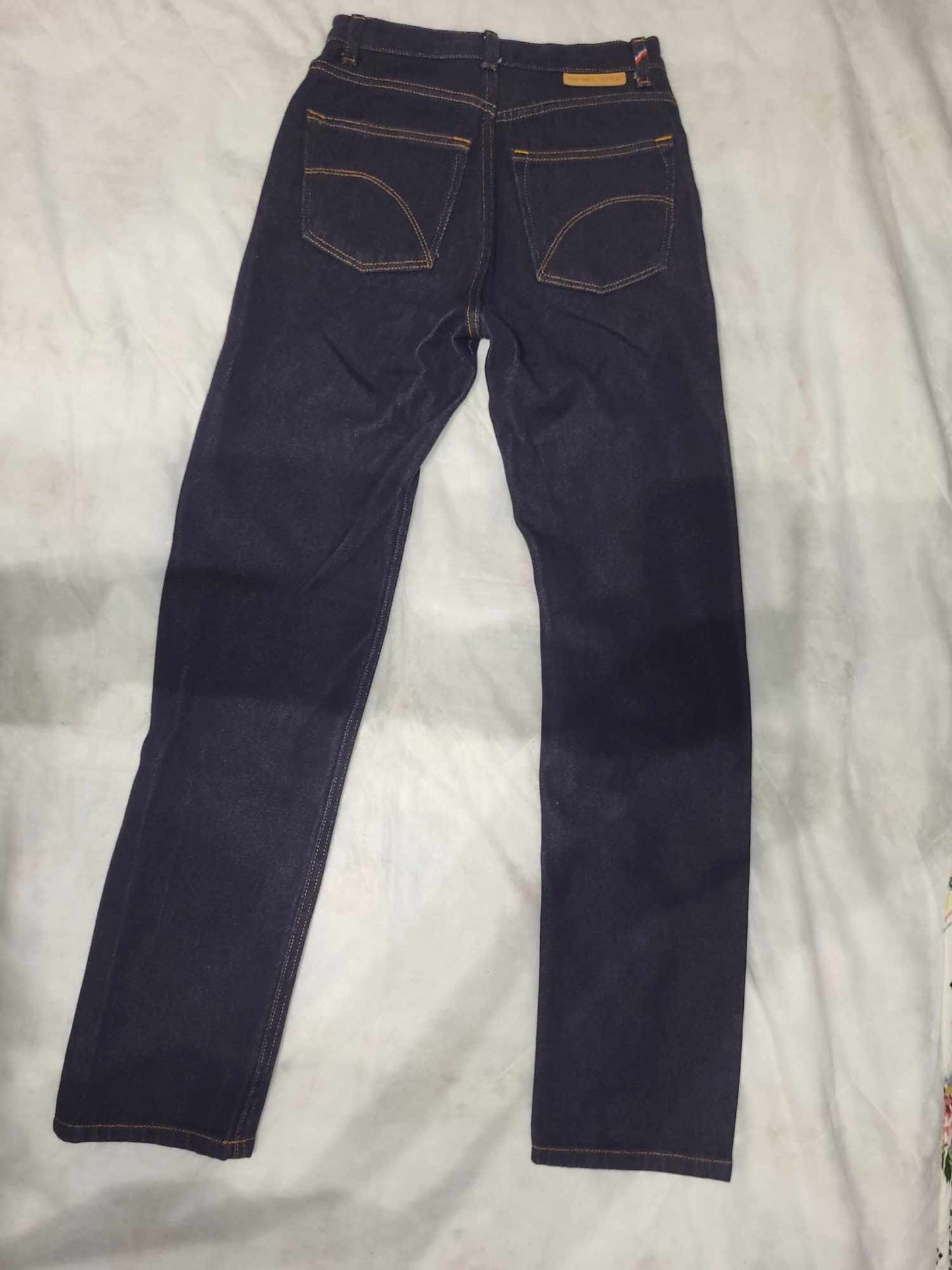 Jean droit taille haute laine – SAINT JAMES x Atelier TUFFERY – Apolline