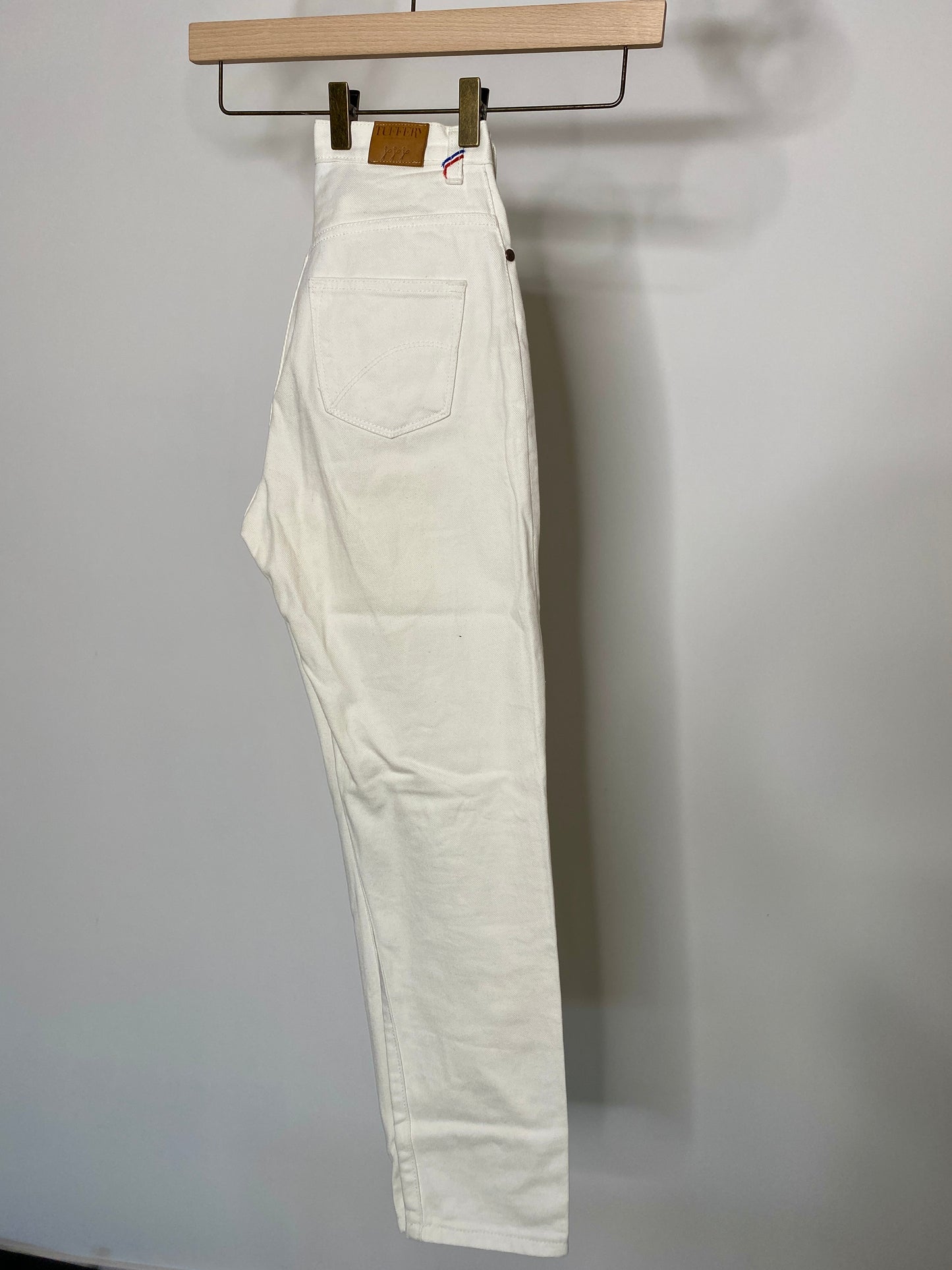 Jean mom taille haute blanc - Marthe