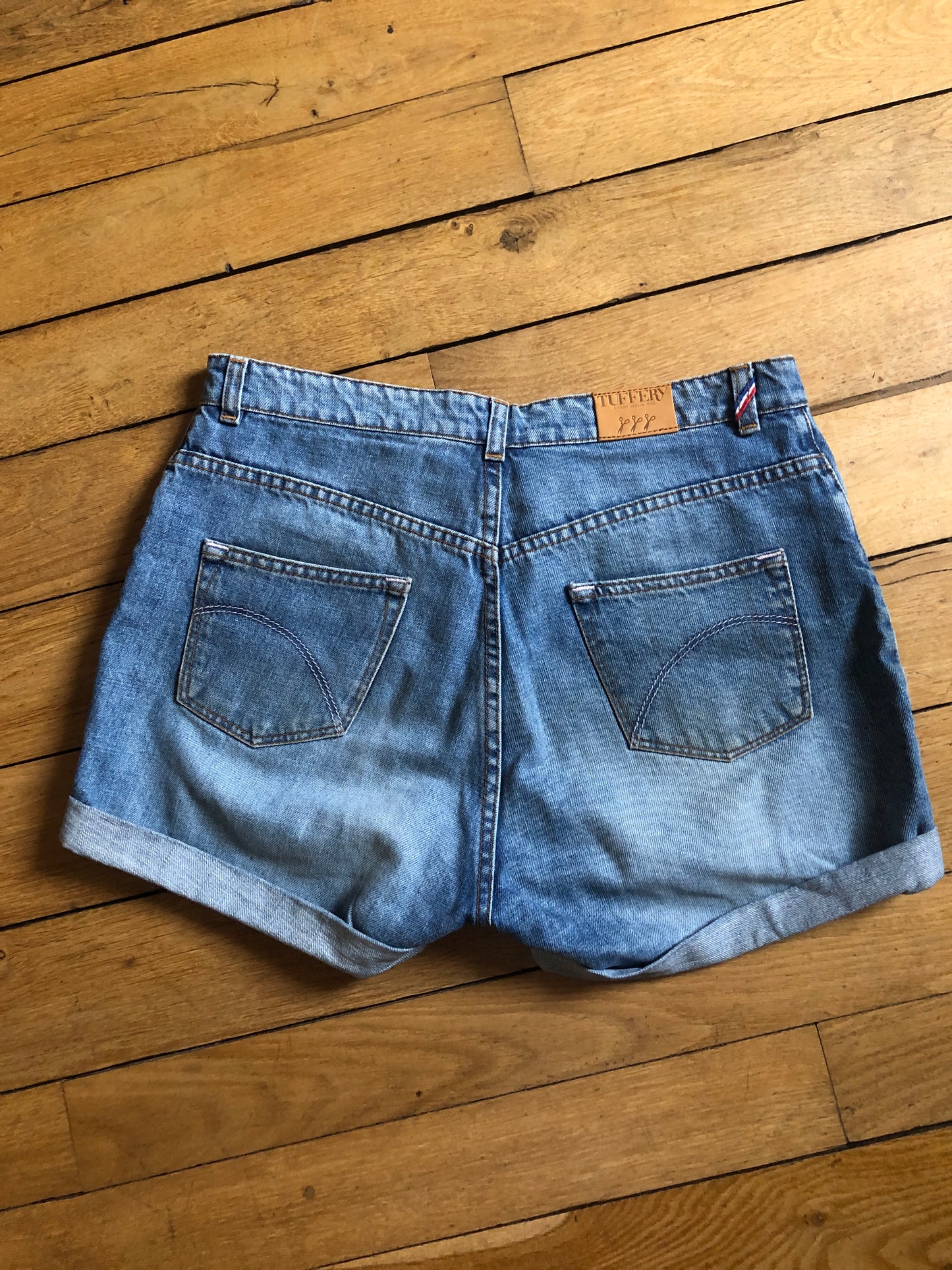Short en jean taille haute - Aimé
