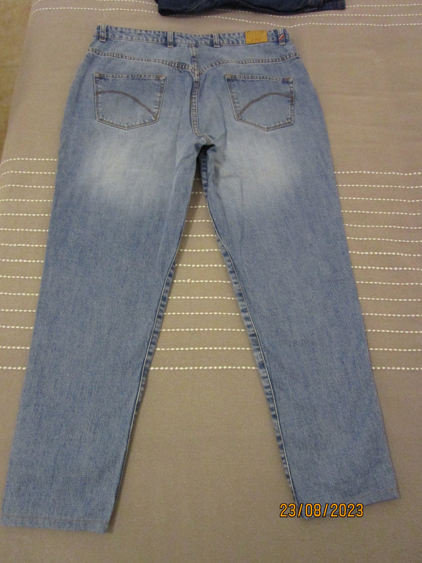 Jean mom taille haute Clair - Marthe