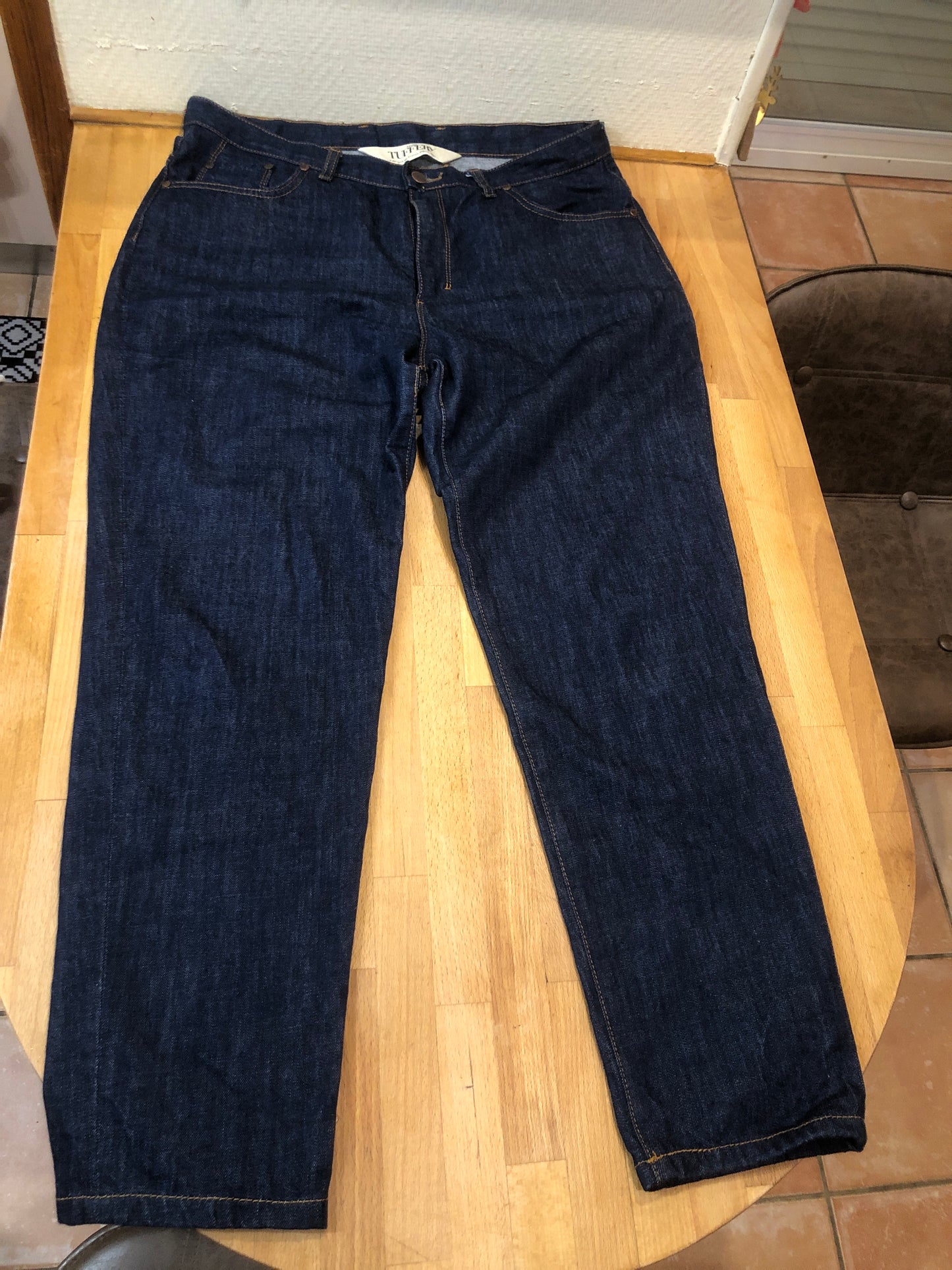 Jean mom taille haute Coton Bio - Marthe