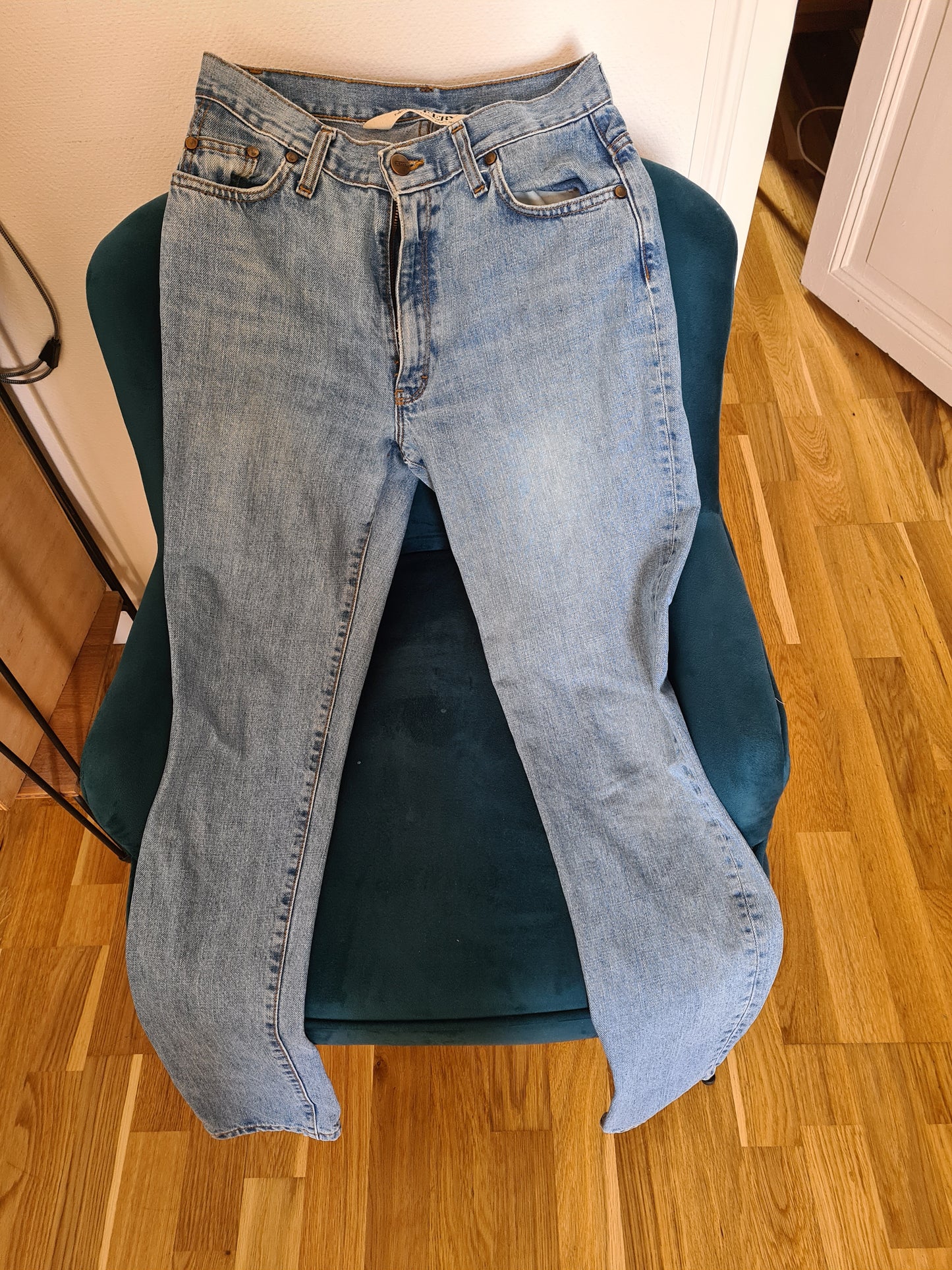 Jean mom taille haute Clair - Marthe