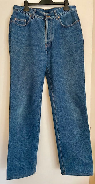 Jean homme droit taille haute Stonewashed - Célestin