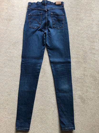 Jean slim taille haute Coton Bio - Marianne