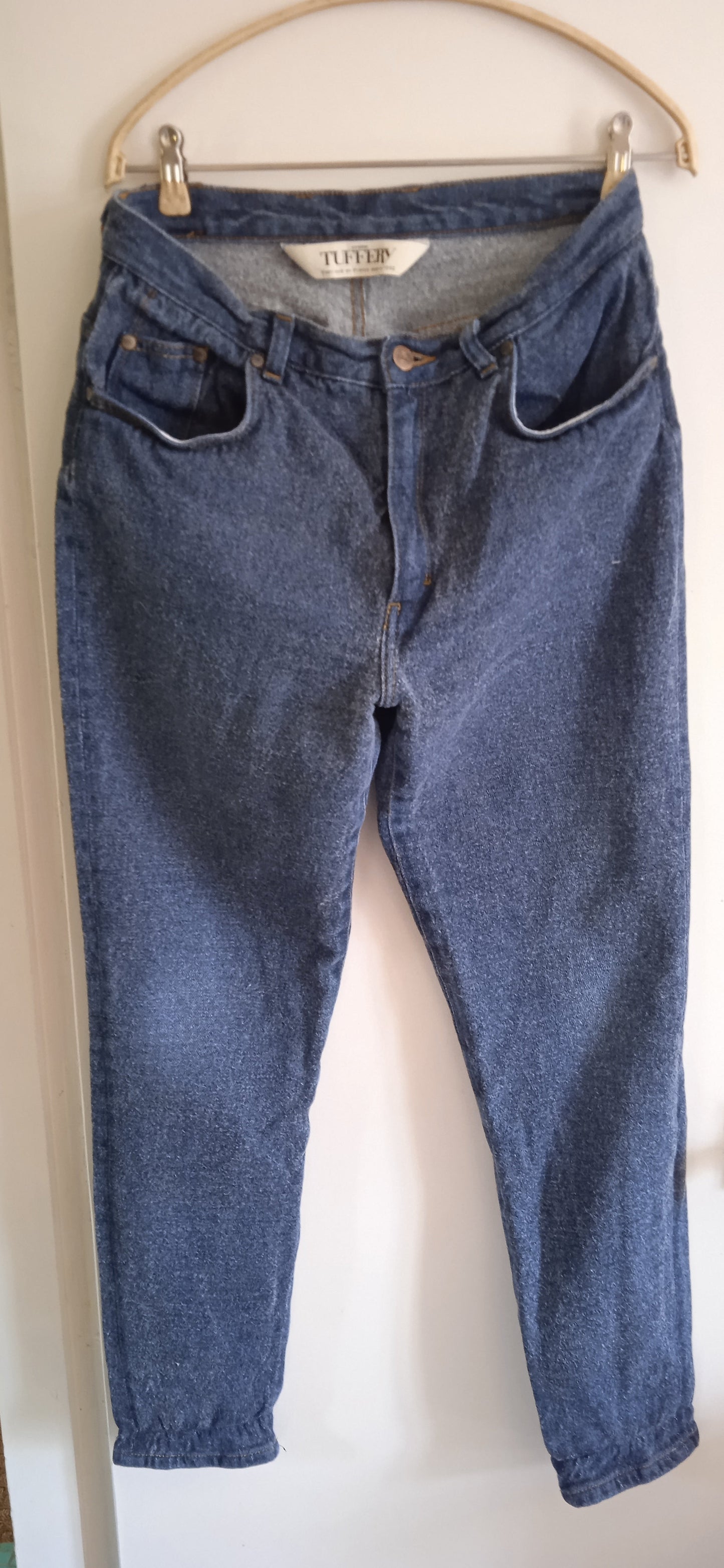 Jean mom taille haute Laine Française - Marthe