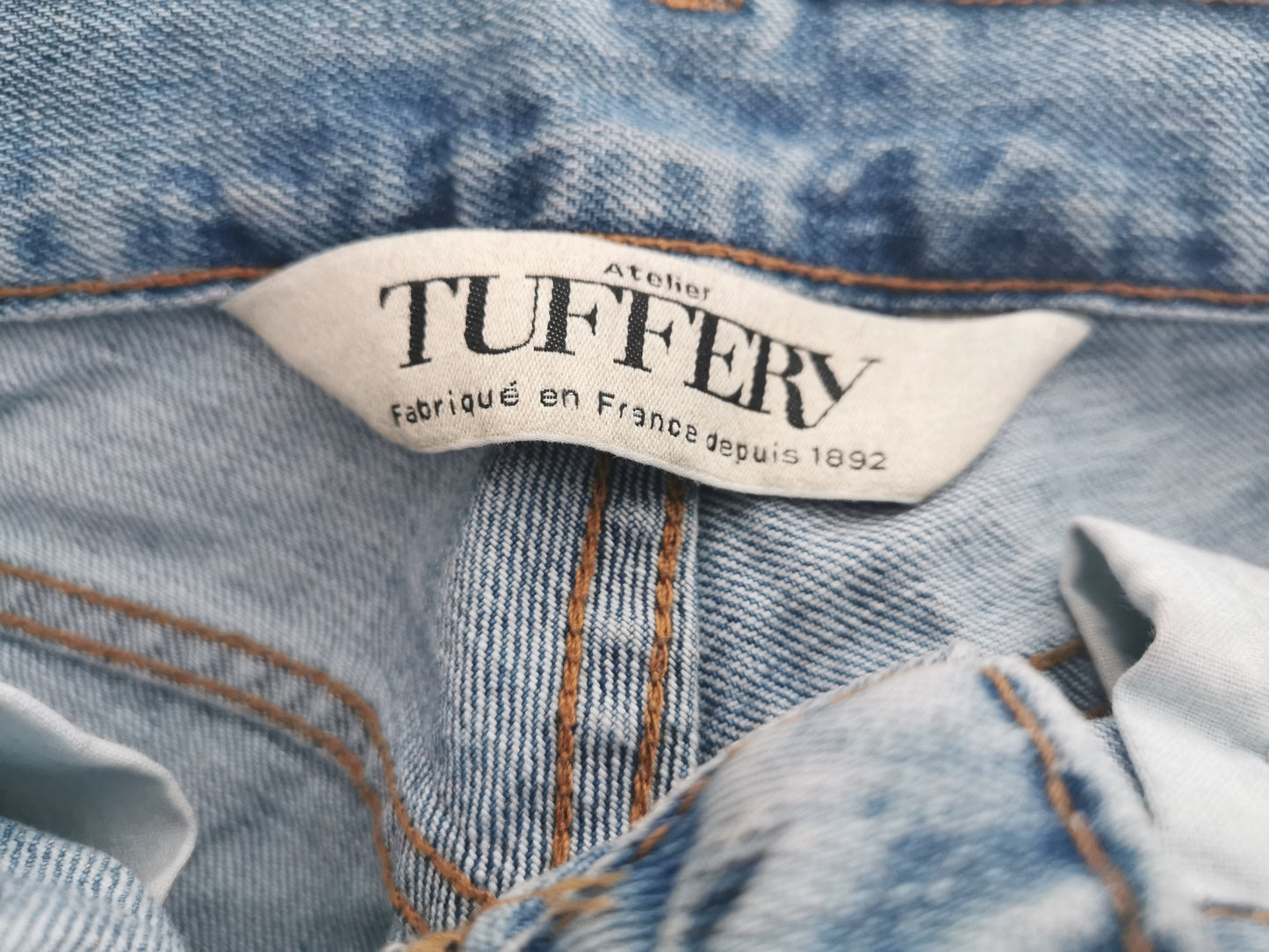 Short en jean taille haute - Aimé